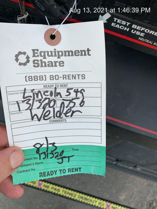 2021 LINCOLN ELECTRIC Vantage 549X