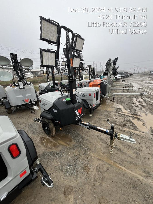 2024 Wacker Neuson LTT4 Diesel, Kohler KDW702, Deep Sea Controller, Auto Start, LED 320W, Bypass Outlet, T3