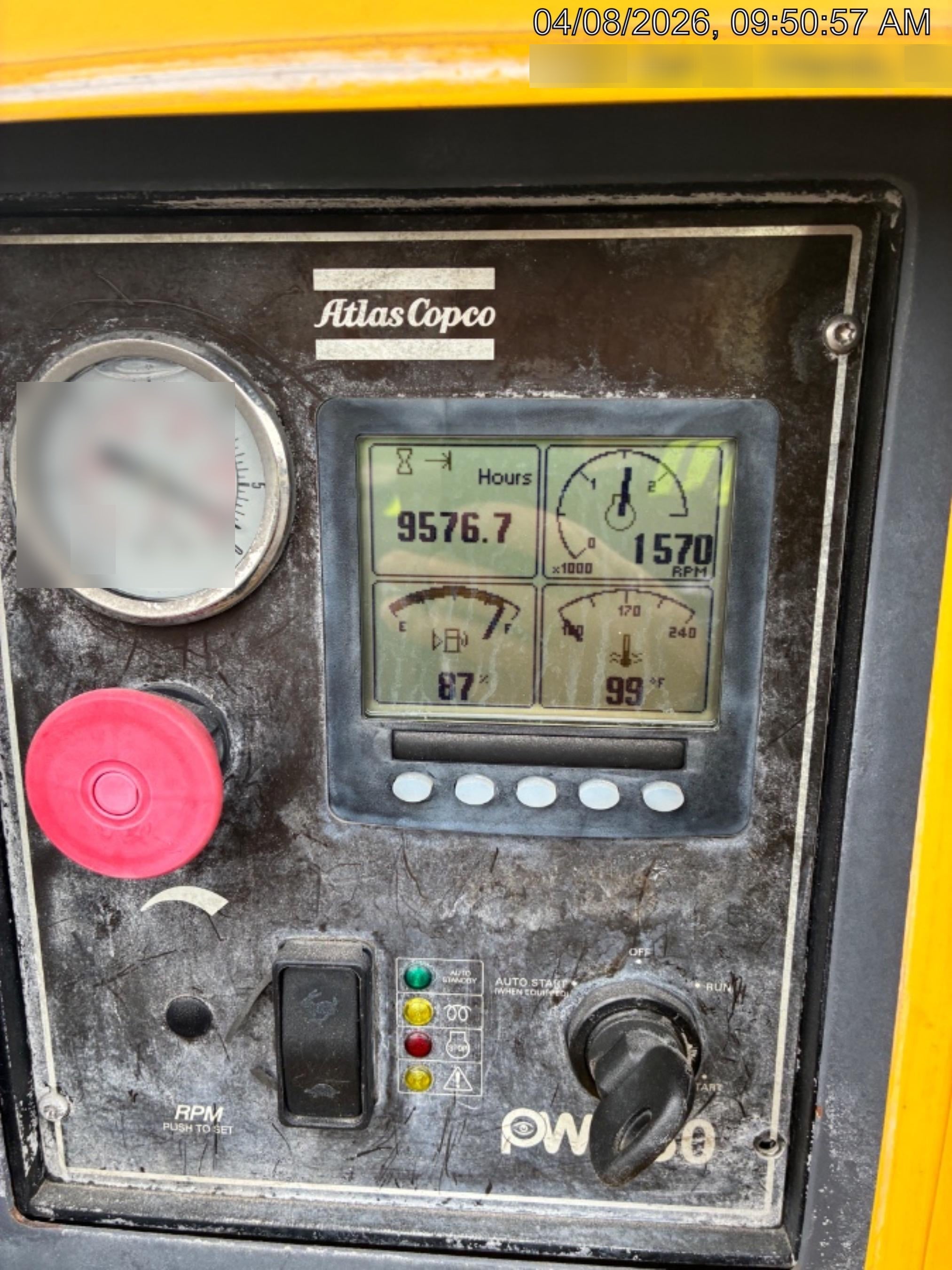 2020 ATLAS COPCO PAS 150 HF CS Enclosed