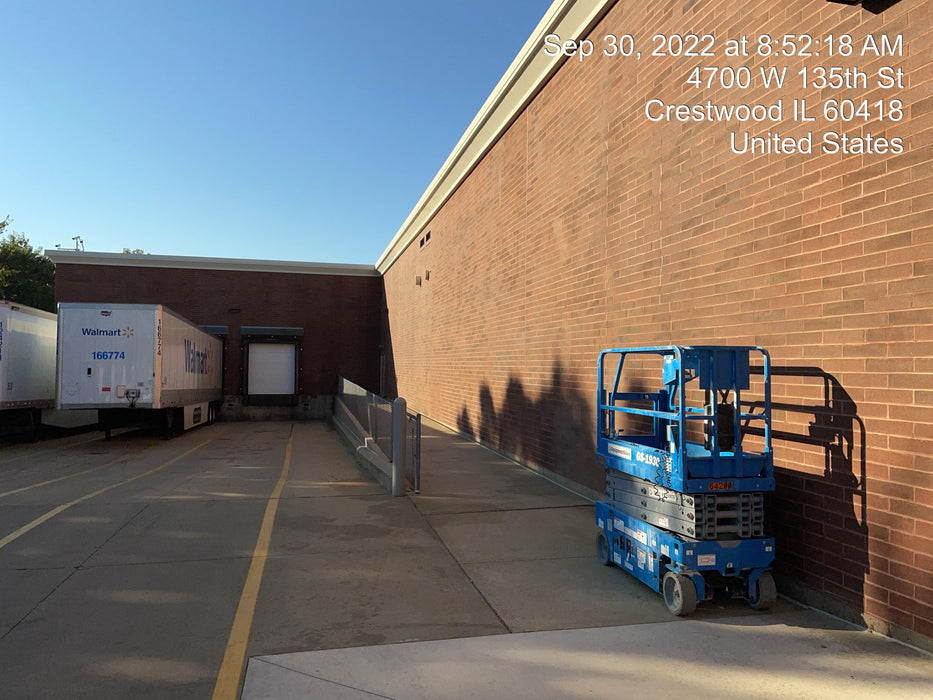 2020 Genie GS-1930 Solid Non Marking Tires, Beacon, Folding rails with half height swing gate