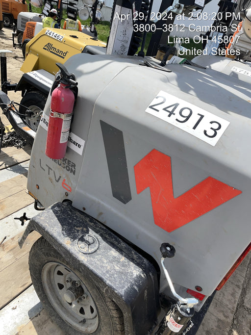 2019 Wacker Neuson LTV6L-MH Wacker Neuson LTV6L Mobile Light Tower w/Fuel Level Sensor Installed