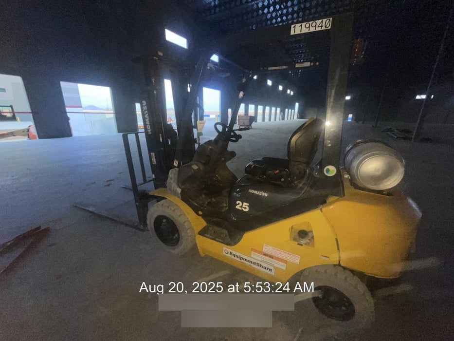 2020 KOMATSU FG25T-16