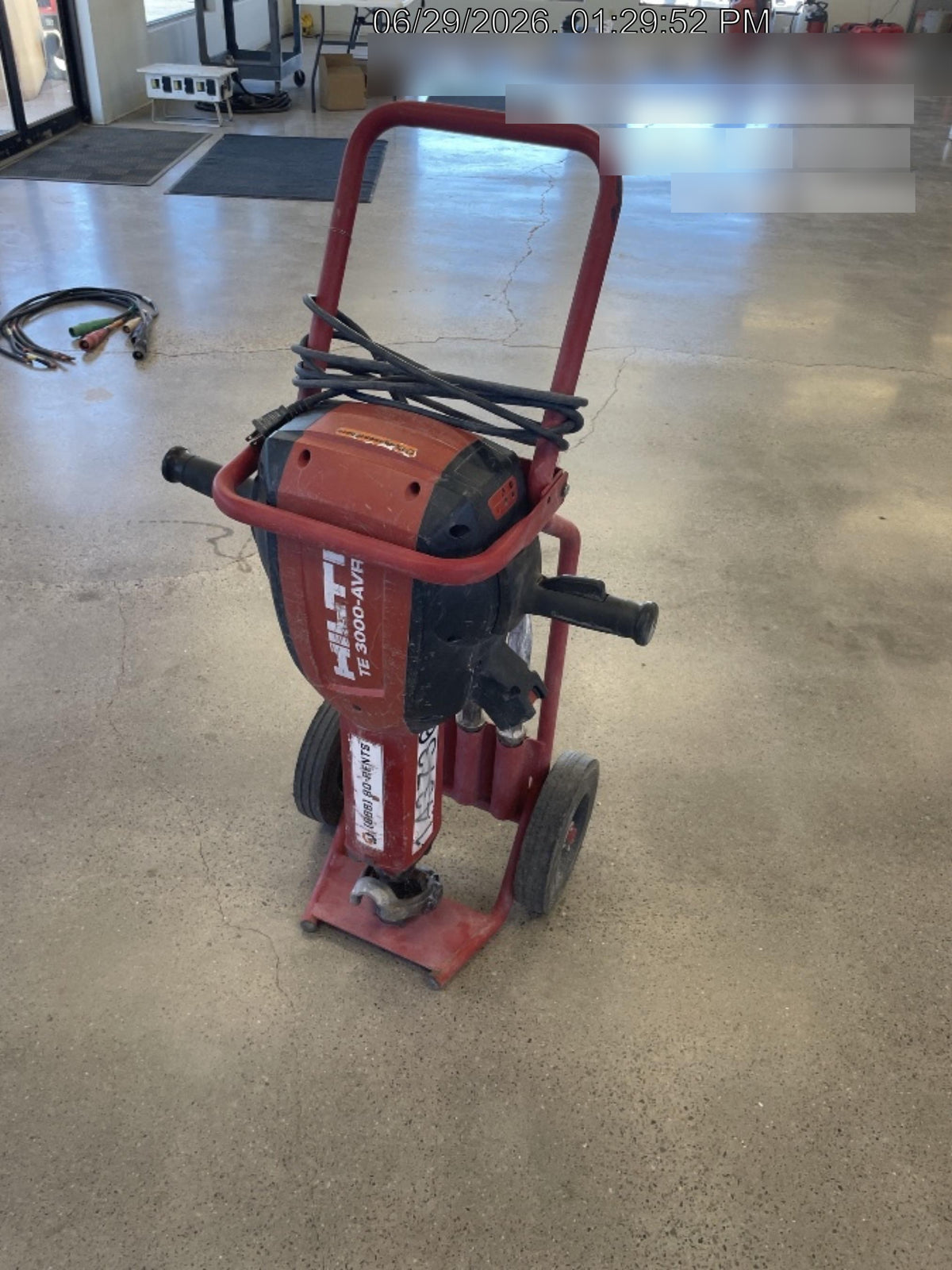 2021 HILTI TE 3000-AVR