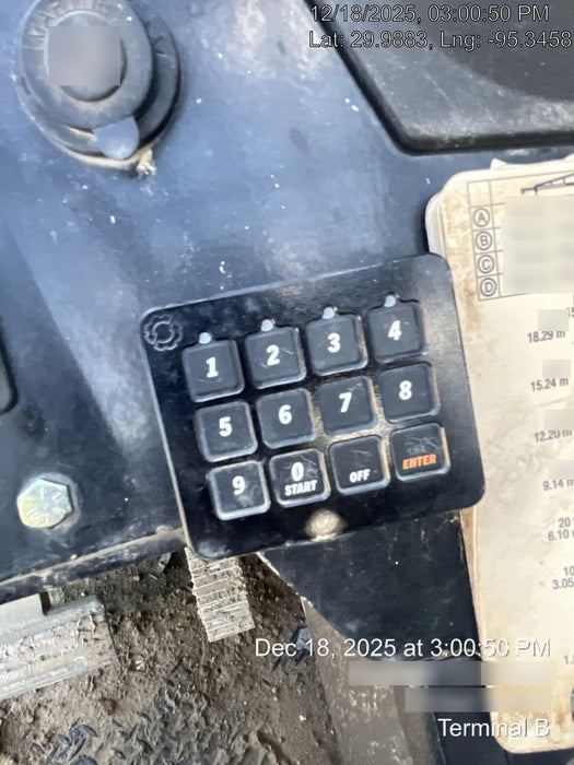 2017 Genie GTH-1056 Genie GTH1056, Solid Tires, 60" carriage, Light Kit, Open ROPS