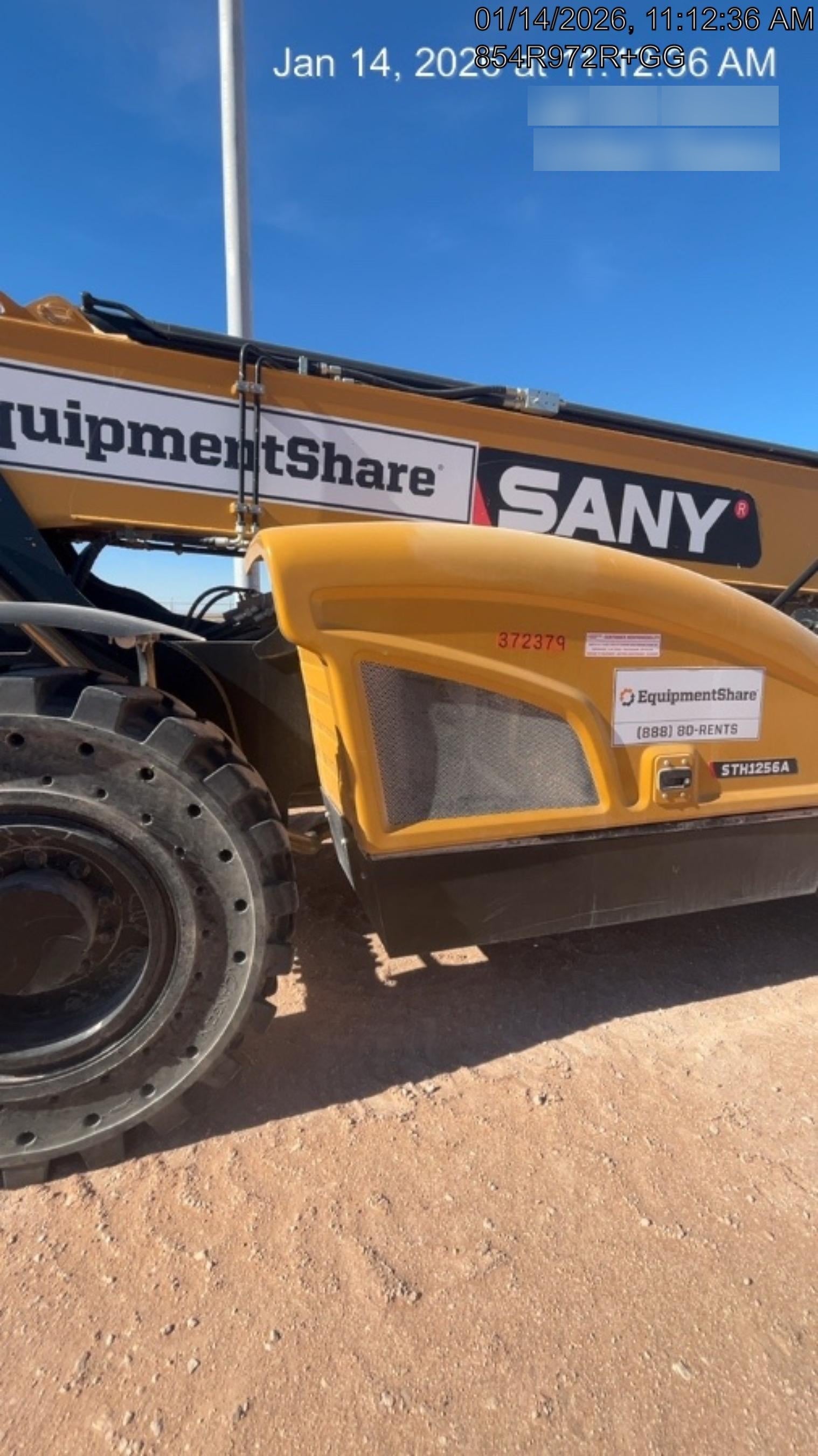 2023 SANY STH1256