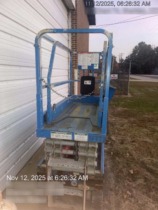 2018 Genie GS-1930 Genie GS-1930 w/Fixed Rail, Chain Entry