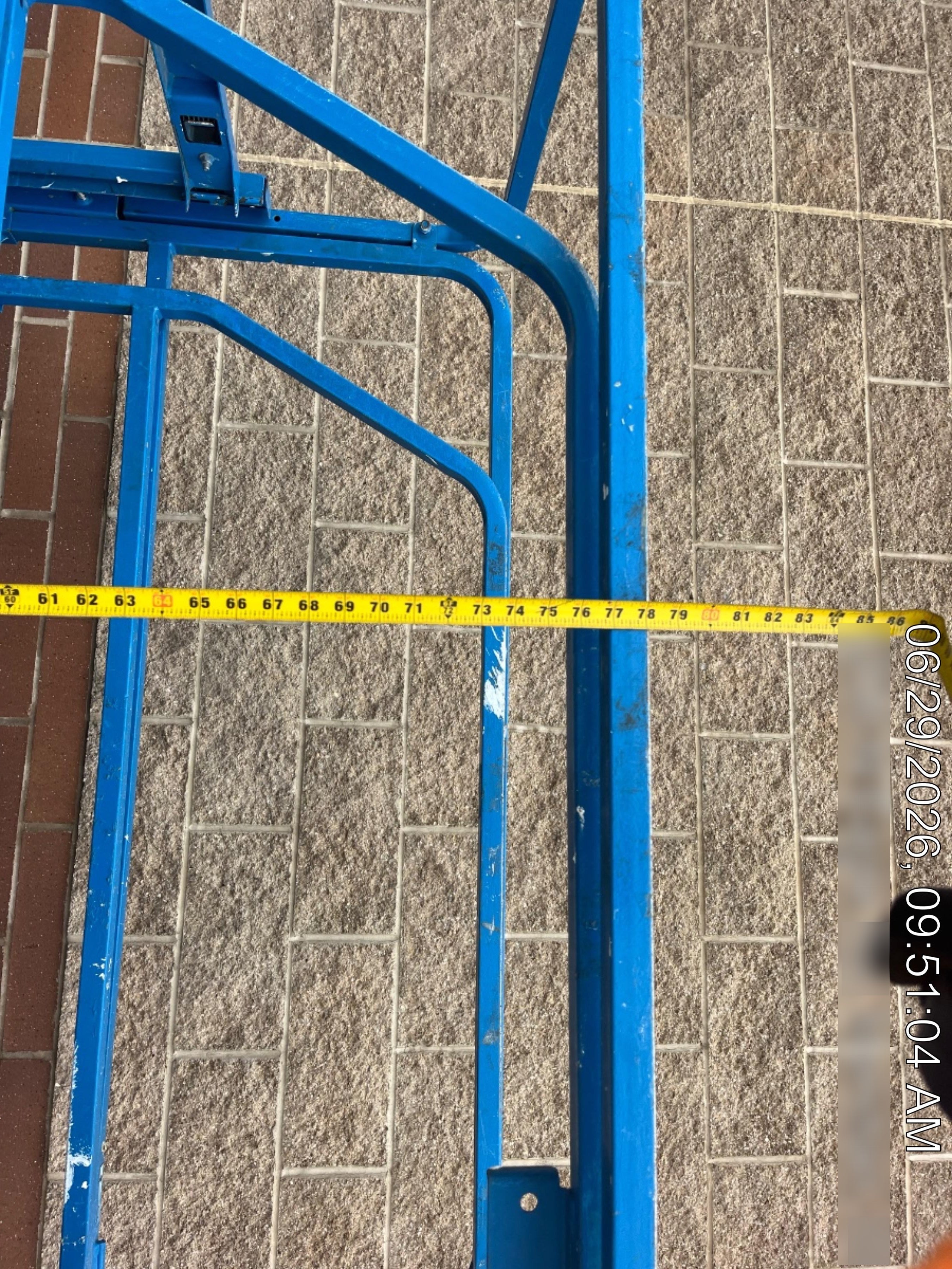 2019 Genie GS-1930 Half Height Swing Gate, 800W Inverter