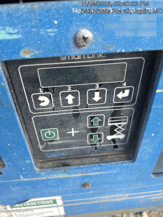 2018 Genie GS-1930 Genie GS-1930 w/Fixed Rail, Chain Entry