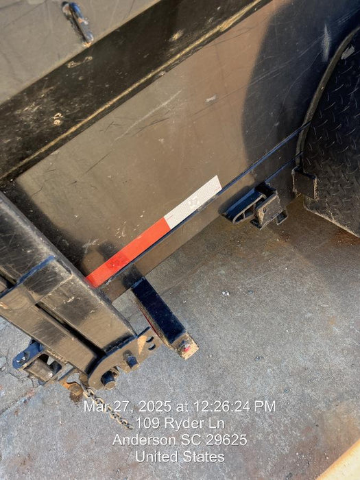 2024 TEXAS PRIDE TRAILERS 14'L x 7'W 5 Cu Yd Trunnion Hydraulic Dump