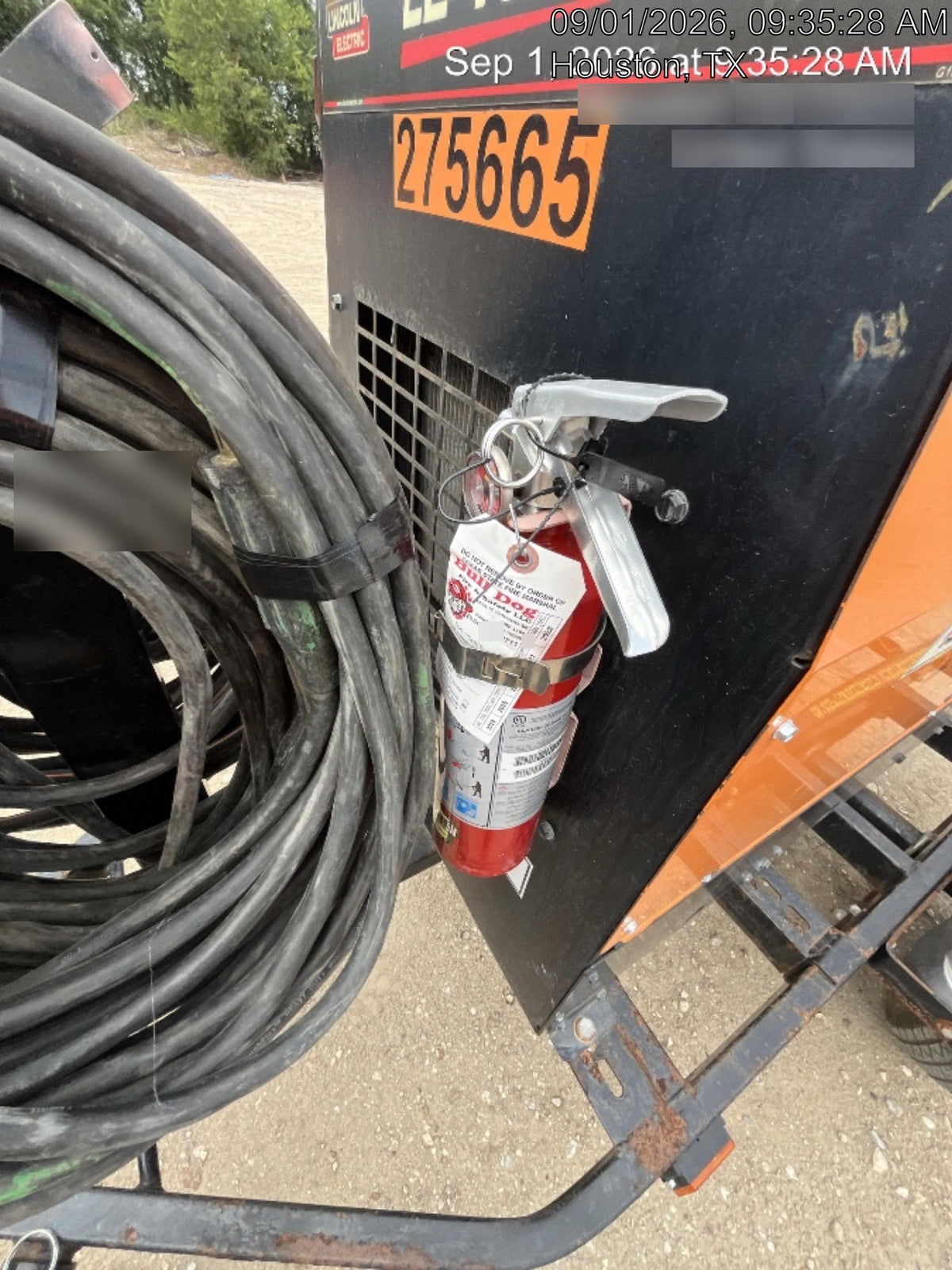 2022 Lincoln Electric LE400 Kubota V1505, Trlr, Cable Rack, Light Kit, ES Decals, T3