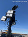2022 Allmand NLV3GR (4) LED Light Fixture 350W, 23' Vertical Mast, 3kW Prime, Towable, ES Decals, T3