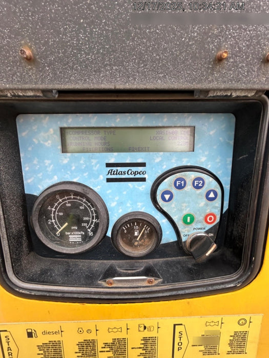 2022 ATLAS COPCO 1600CD6 Tier 3 Reman