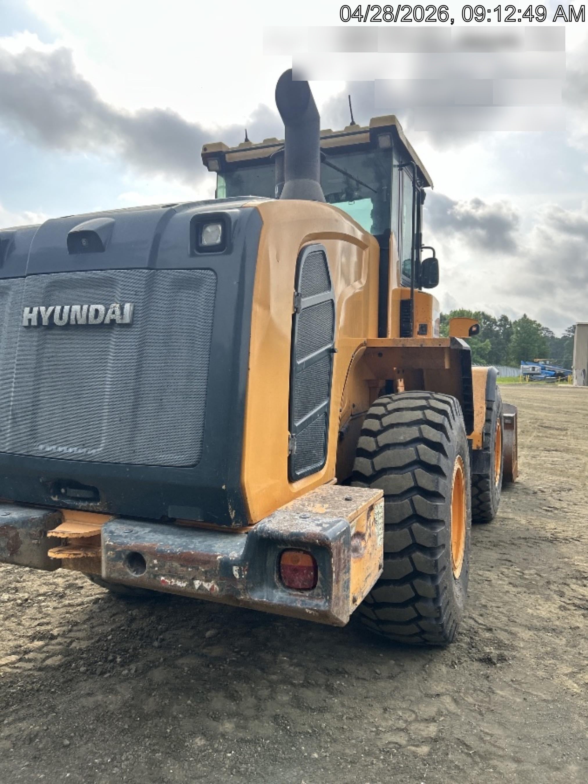 2018 Hyundai HL940 HL 940 Wheel loader, Werk Brau JRB quick coupler, 2.5 yd bucket, and Forks