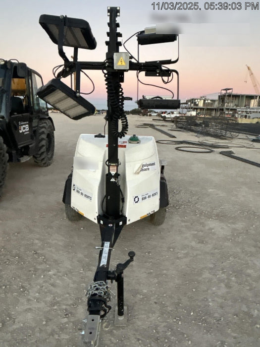 2024 Generac MLT2 Diesel, Flex Switch 120V Input, Powerzone Controller, 
(4) 320W LED Lights, 4kW Generator, 39.9 Gal Fuel Tank, 2" Ball, T3