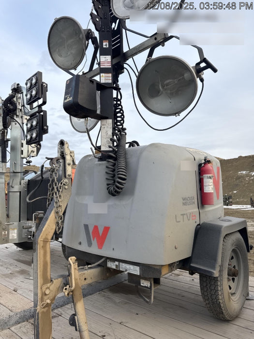 Wacker Neuson LTV6K-MH Power mast, 1100W MH, Fuel Sensors, Wiring Harness