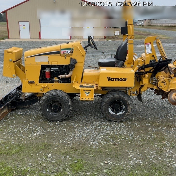 2019 VERMEER RTX450