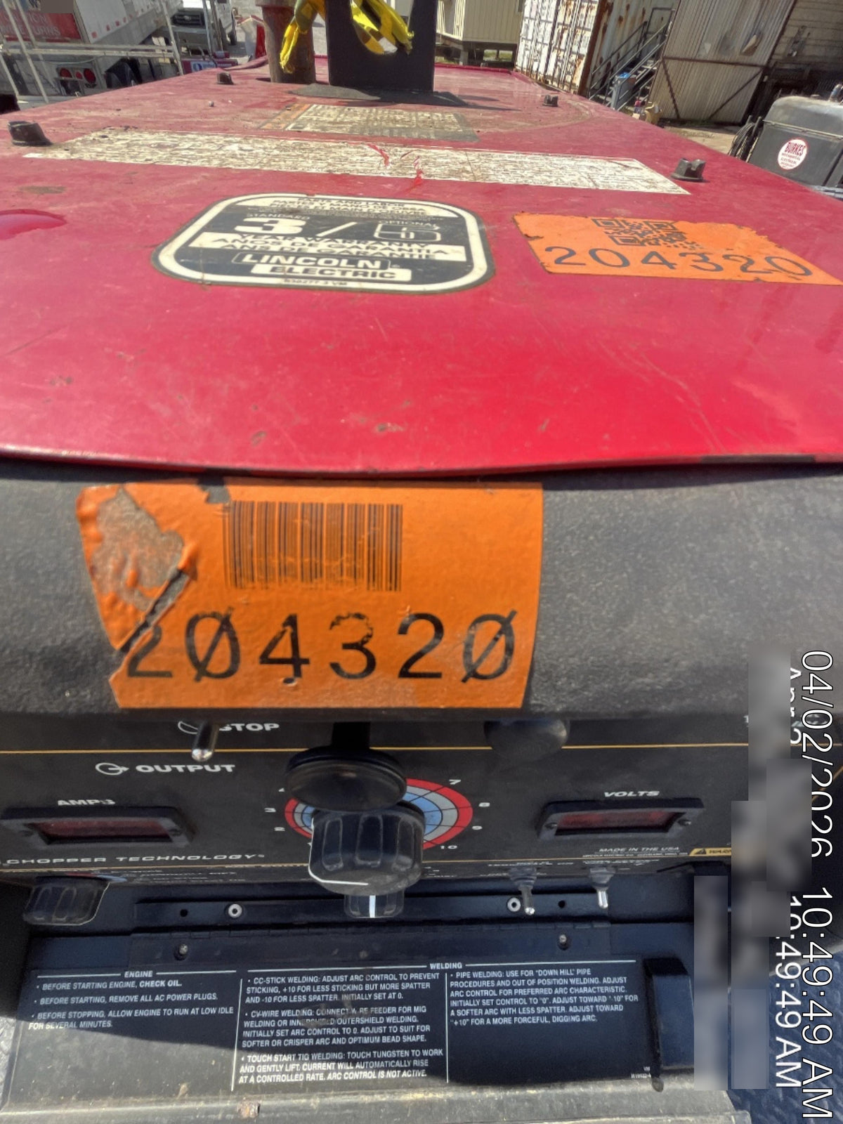 2022 Lincoln Electric Ranger 305 LPG RANGER 305 LPG (KOHLER) ONEPAK