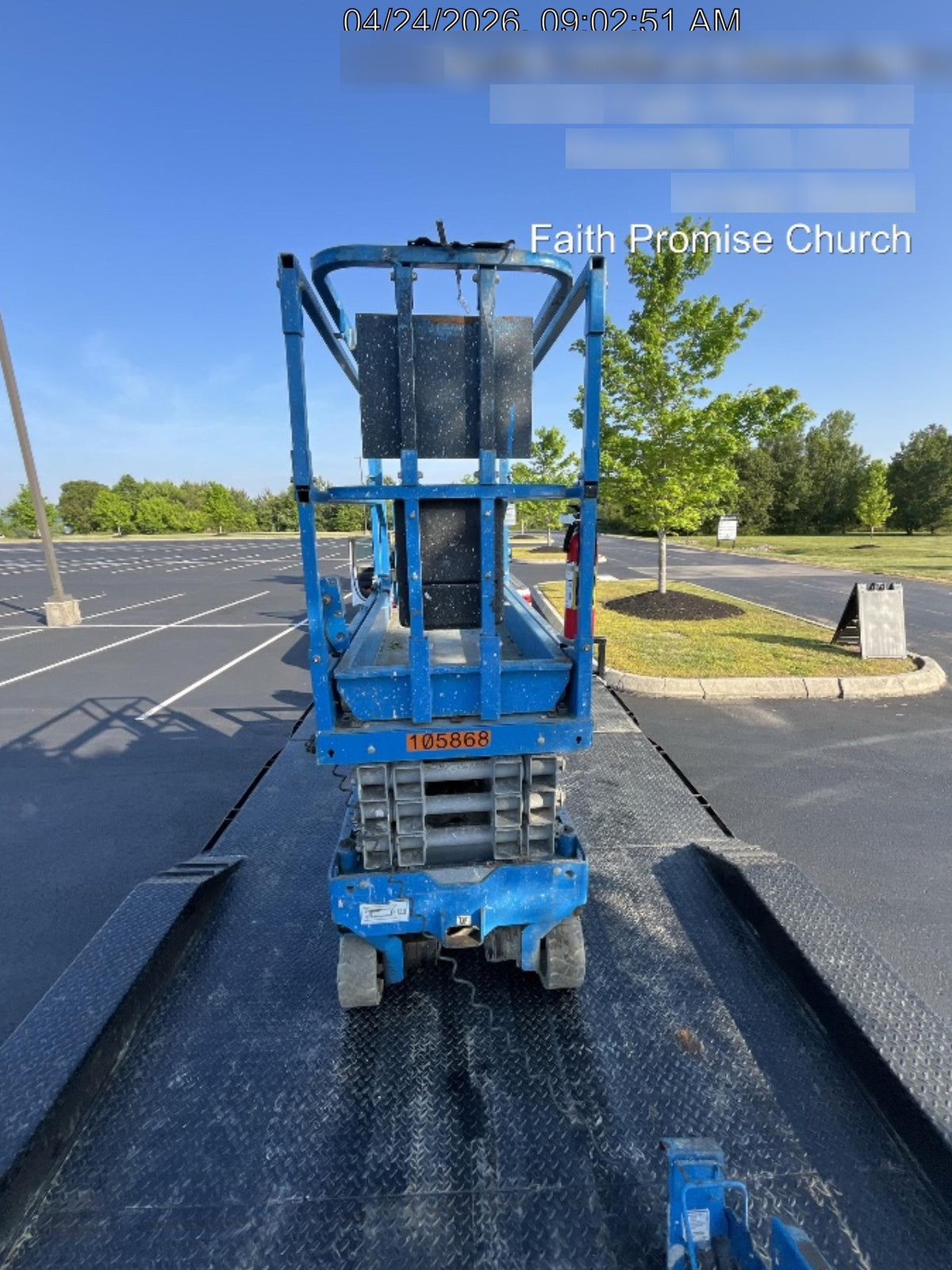 2020 Genie GS-1930 Solid Non Marking Tires, Beacon, Folding rails with half height swing gate