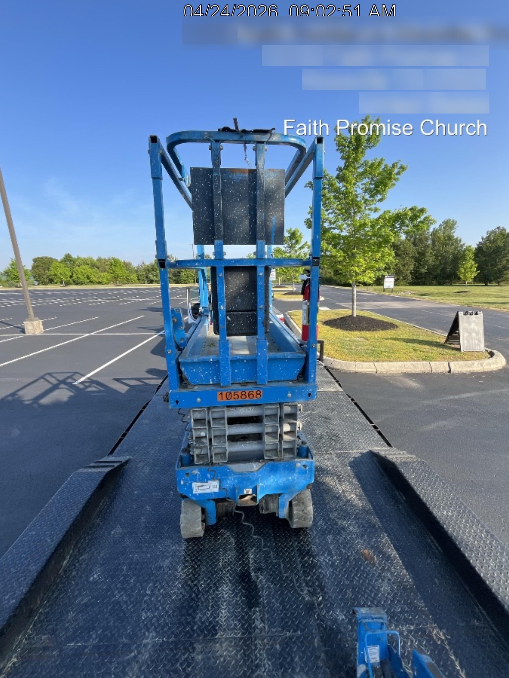 2020 Genie GS-1930 Solid Non Marking Tires, Beacon, Folding rails with half height swing gate