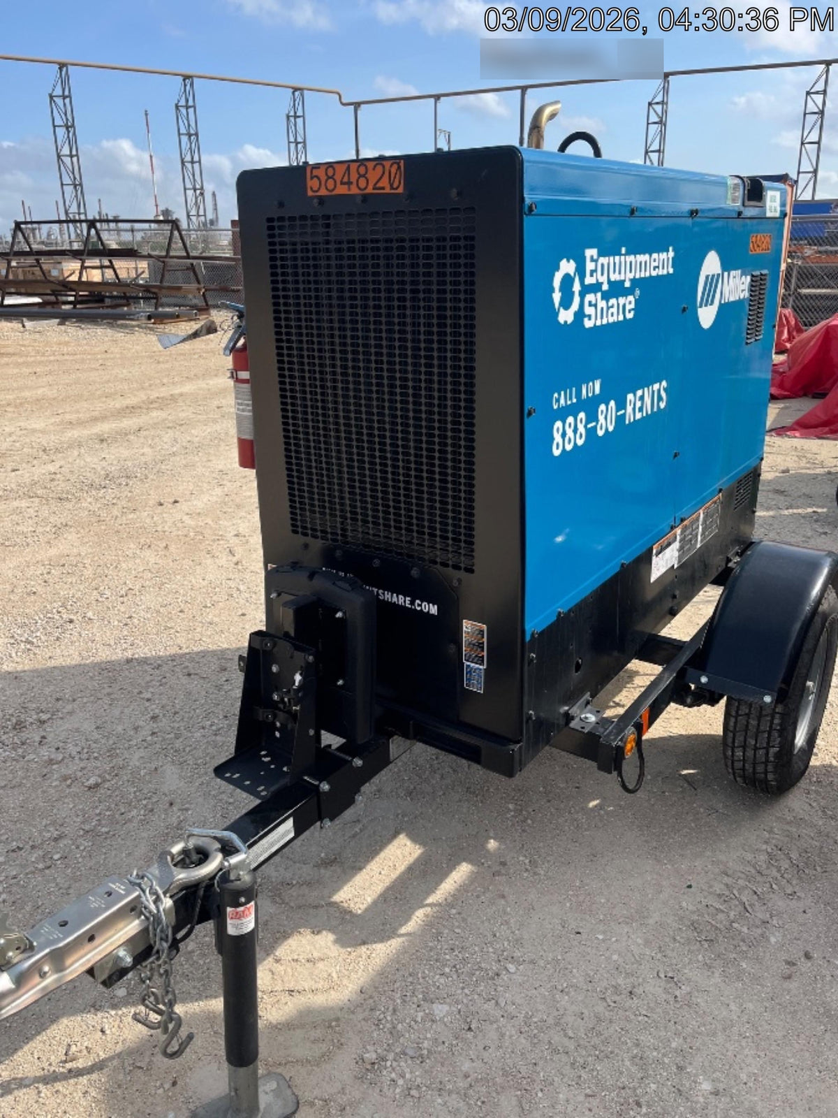 2025 MILLER ELECTRIC BIG BLUE 500