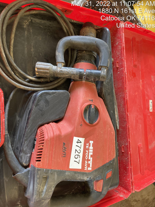 2019 HILTI TE 700-AVR