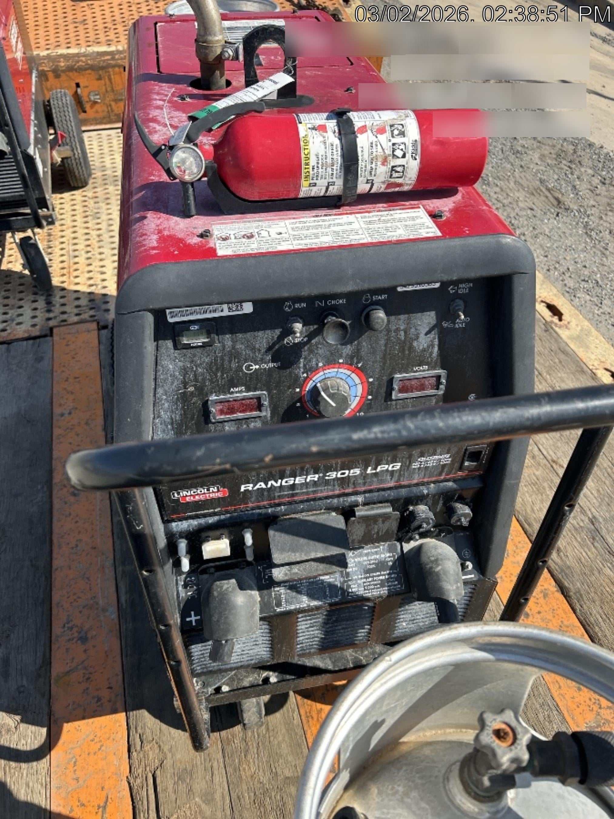 2025 LINCOLN ELECTRIC Ranger 305 LPG