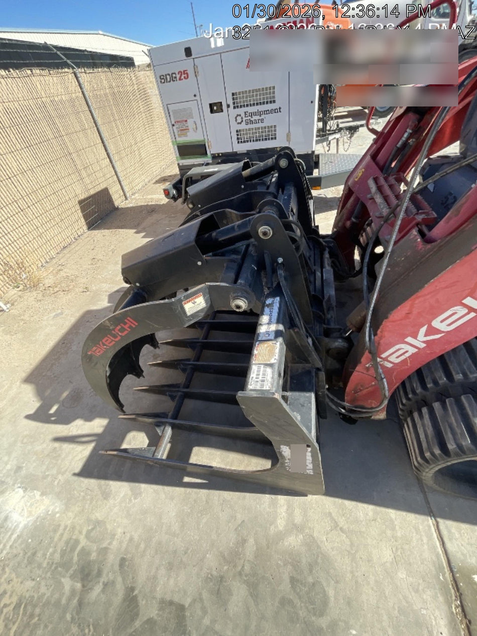 2022 TAKEUCHI 84" Grapple Bucket - Takeuchi