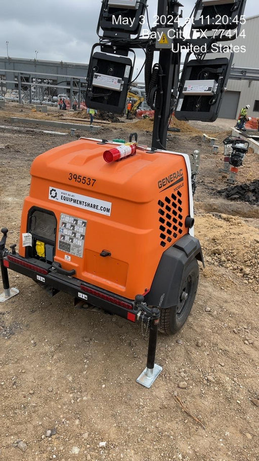 2024 Generac MLT2 Diesel, Flex Switch 120V Input, Powerzone Controller, 
(4) 320W LED Lights, 4kW Generator, 39.9 Gal Fuel Tank, 2" Ball, T3
