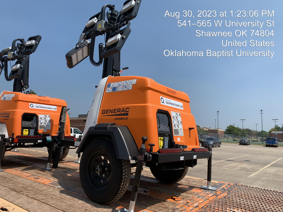 2023 Generac MLT2 Diesel, Flex Switch 120V Input, Powerzone Controller, (4) 320W LED Lights, 4kW Generator, 39.9 Gal Fuel Tank, 2" Ball, T3