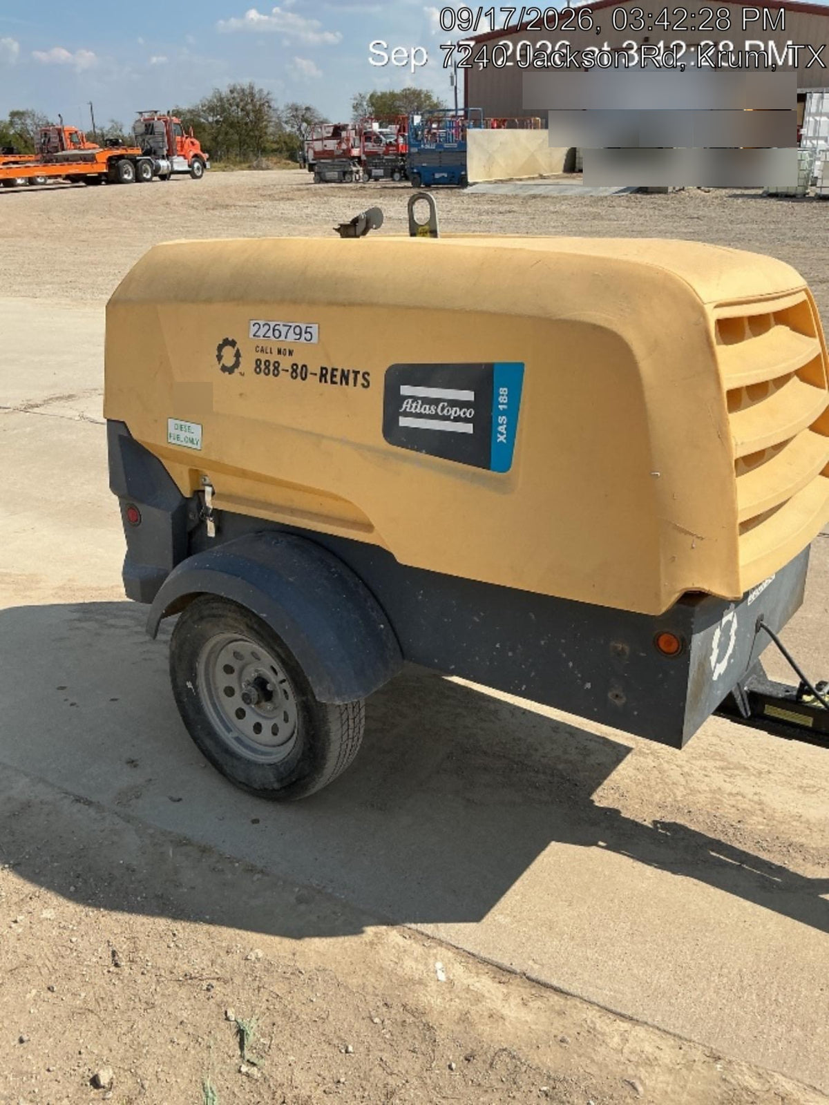 2022 ATLAS COPCO XAS188
