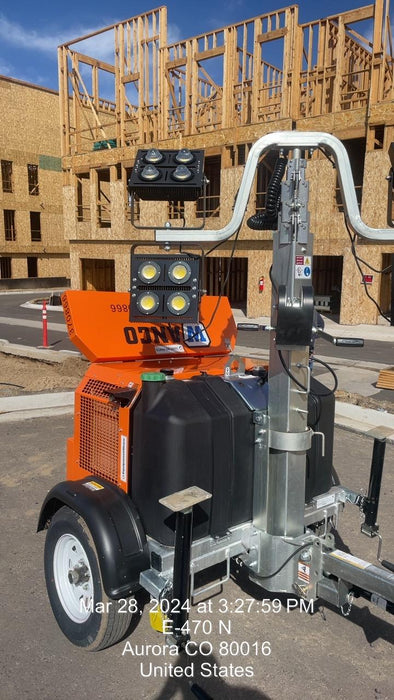 2023 Wanco WLTT-4MM4K Diesel, Deep Sea Controller, Shore Power Plug, Auto Start, (4) 350W LED Floodlights, 4kW Generator, 60 Gal Fuel Tank, 2" Ball, T3