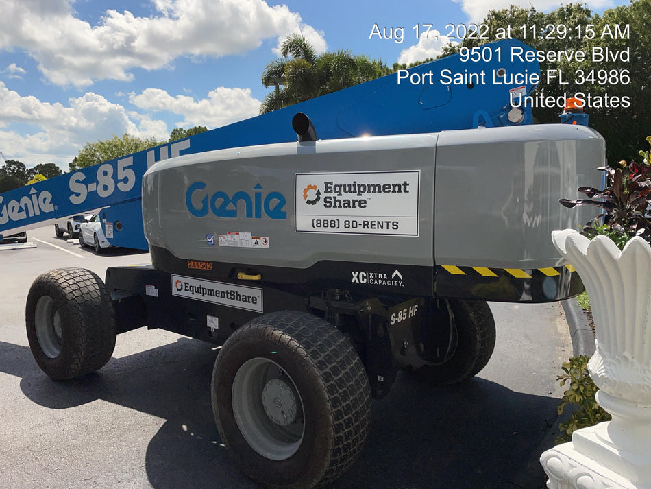 2022 GENIE S-85 HF