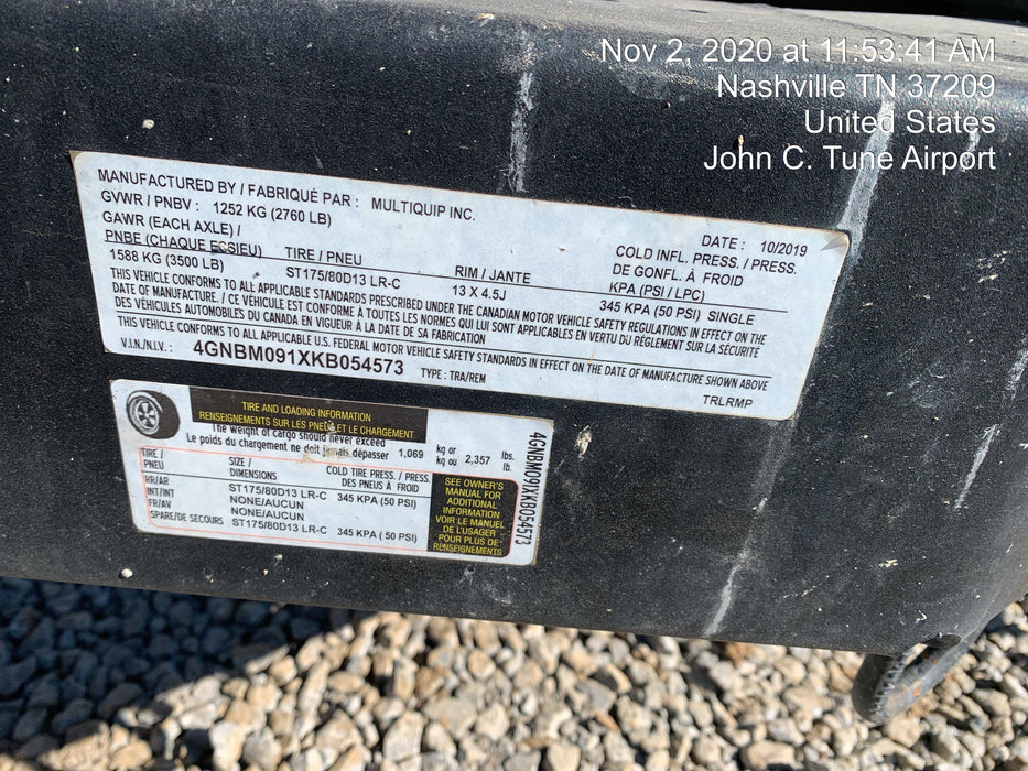 2019 MULTIQUIP DLW400ESA4