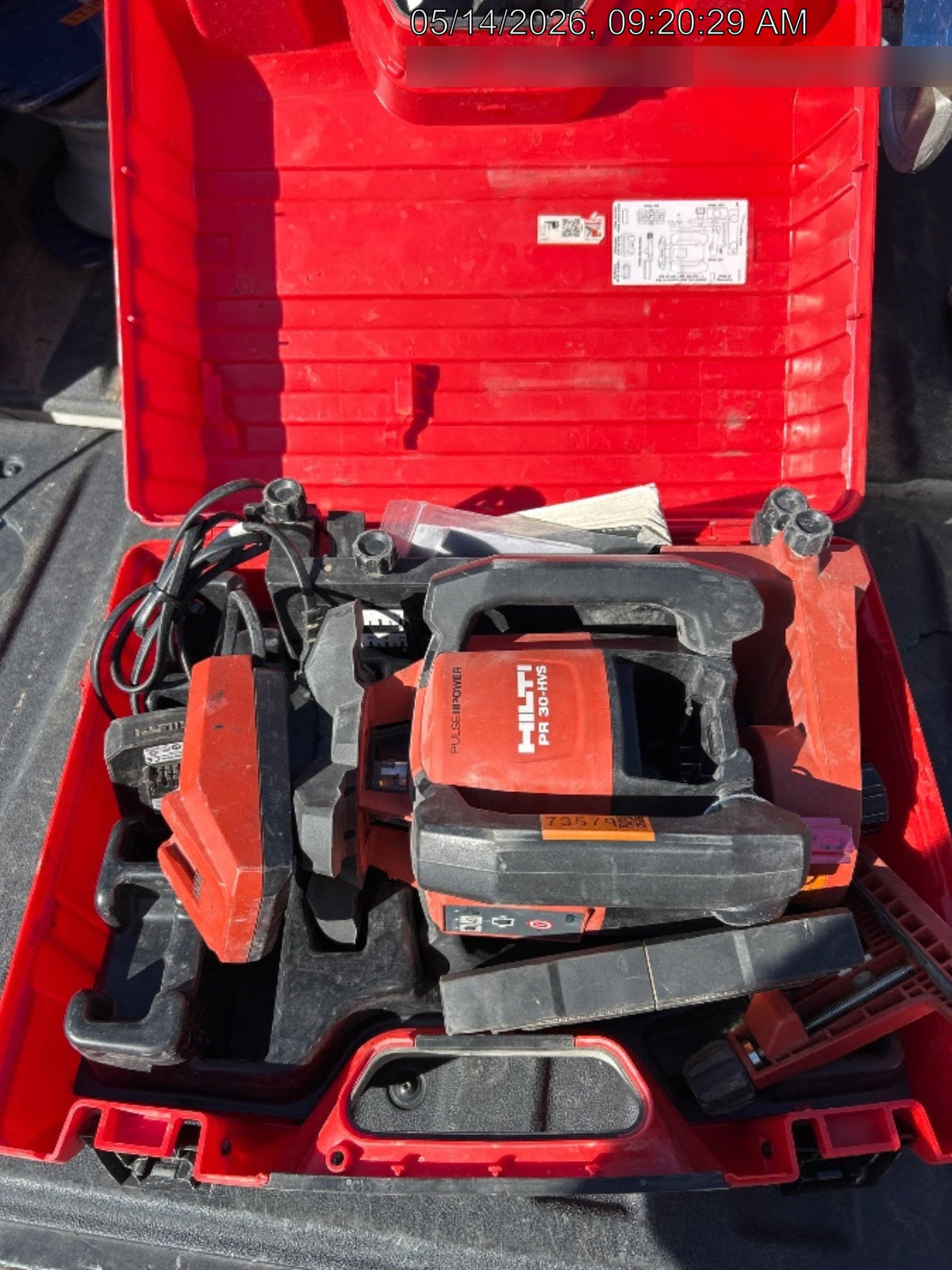 2020 HILTI PR 30-HVS