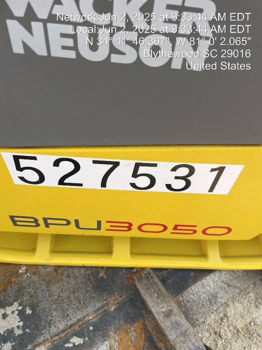 2025 WACKER NEUSON BPU3050A