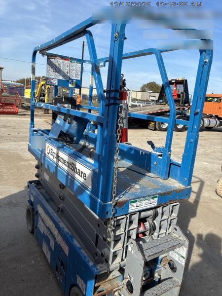 2019 Genie GS-1930 Fixed rails with chain Entry