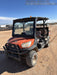 2019 Kubota RTV-X1140W-H 4wd Utility Cart, LED Strobe, Windshield Tempered Glass, Plastic Canopy, Wire Harness Kit, Backup Alarm