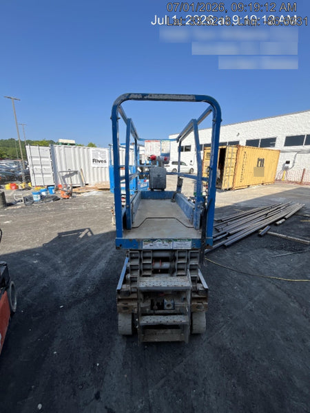 2019 Genie GS-1930 Fixed Rails with Chain Entry