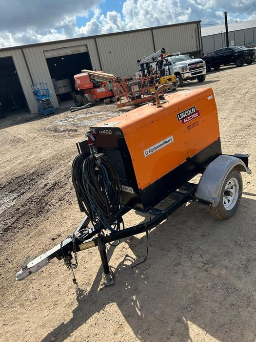 2023 Lincoln Electric LE400 Kubota V1505, Trlr, Cable Rack, Light Kit, ES Decals, T3