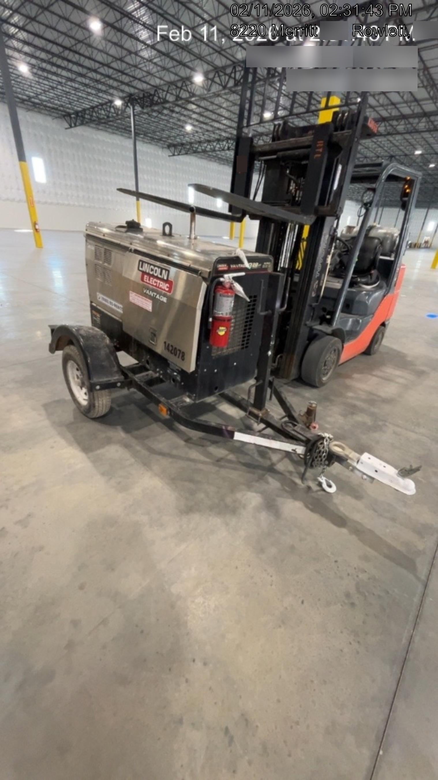 2021 Lincoln Electric Vantage 322 Ready Pak 3