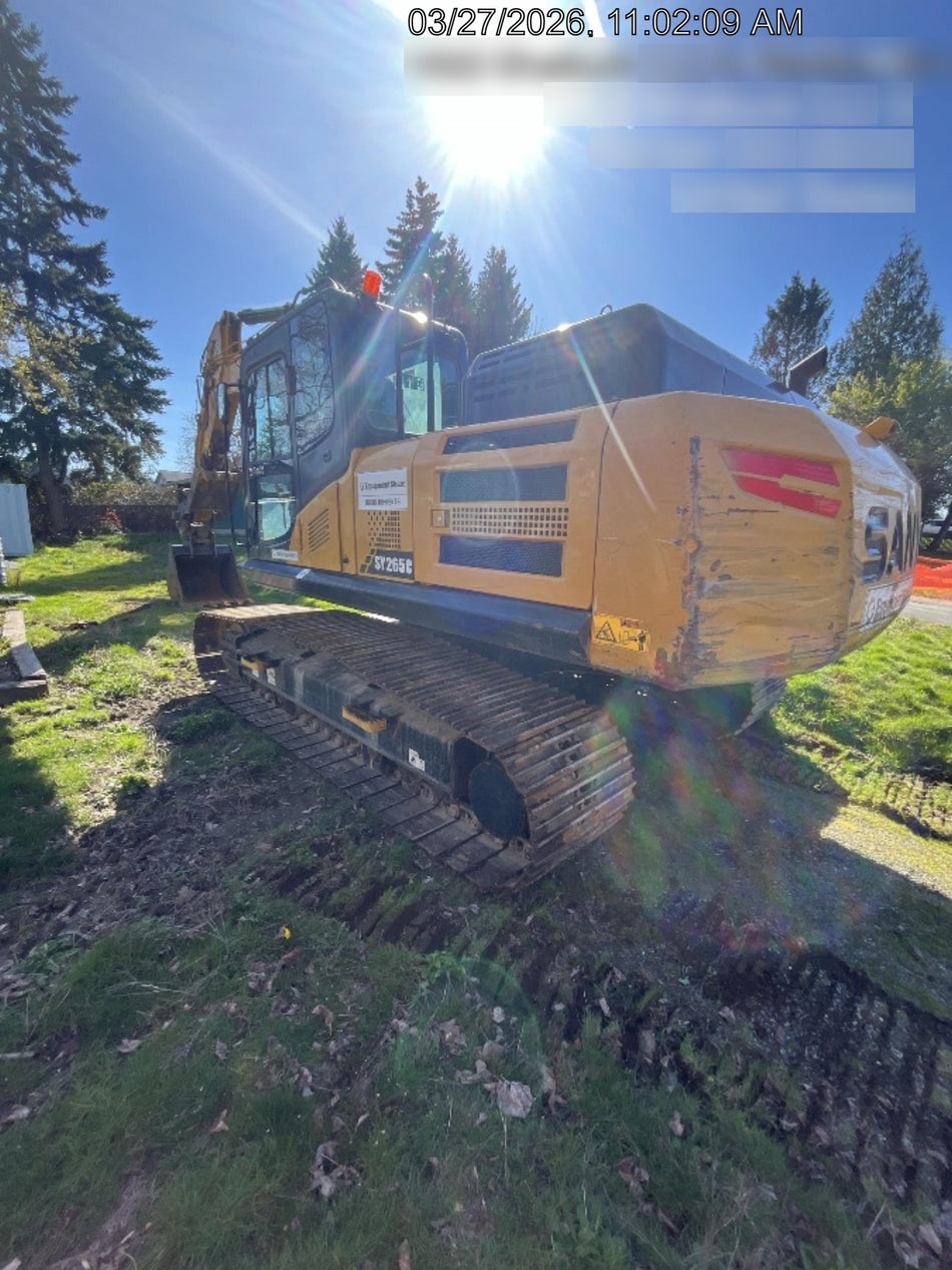 2020 SANY SY265C LC