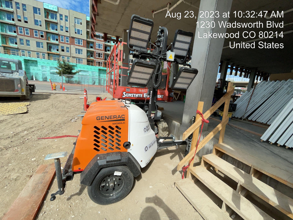 2023 Generac MLT2 Diesel, Flex Switch 120V Input, Powerzone Controller, (4) 320W LED Lights, 4kW Generator, 39.9 Gal Fuel Tank, 2" Ball, T3