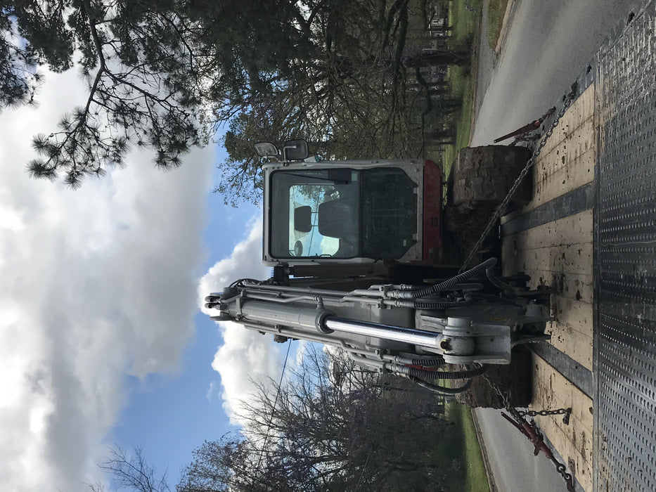 2019 Takeuchi TB290 Cab/Heat/AC Rubber tracks, Dozer blade, Travel alarm, Auxiliary hydraulics w/Manual QC, Hydraulic thumb, 18", 24", and 36" Buckets
