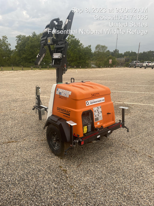 2023 Generac MLT2 Diesel, Flex Switch 120V Input, Powerzone Controller, (4) 320W LED Lights, 4kW Generator, 39.9 Gal Fuel Tank, 2" Ball, T3