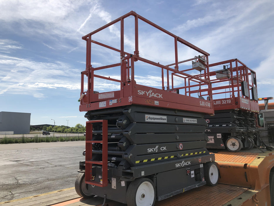 2018 Skyjack SJIII-4740 Standard Rental Specs