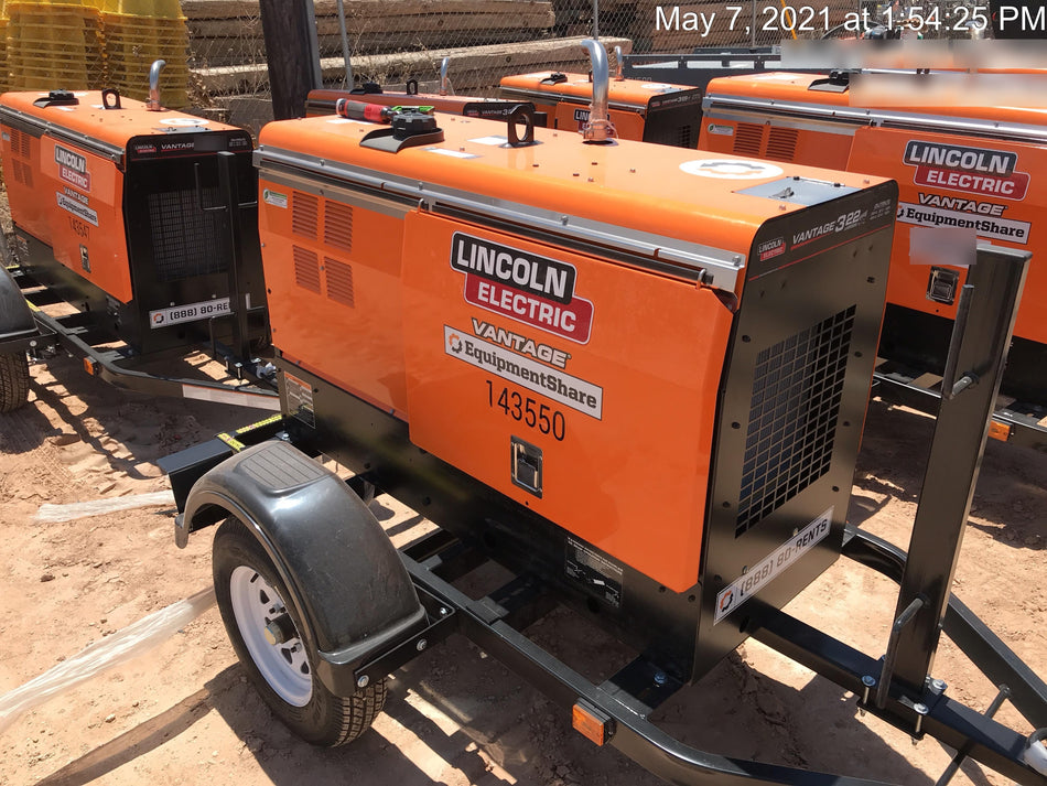 2021 Lincoln Electric Vantage 322 VANTAGE 322 READY-PAK 3
(EQUIPMENTSHARE)