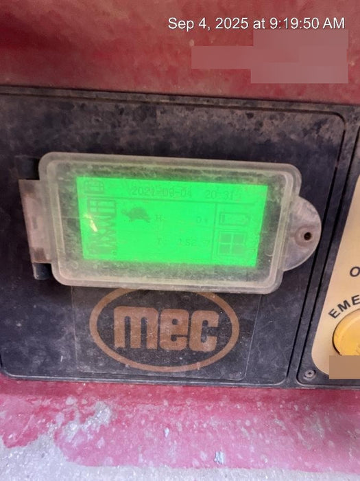 2019 MEC 1330SE Motion Alarm, Beacon, Includes MachineLink keypad and telematics device