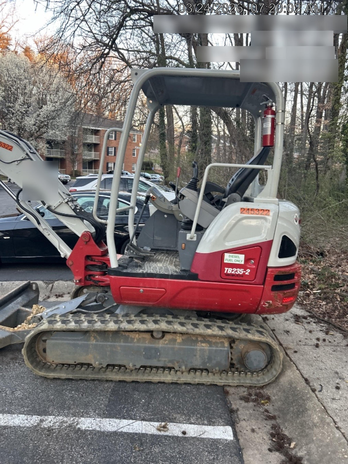 2022 TAKEUCHI TB235-2R