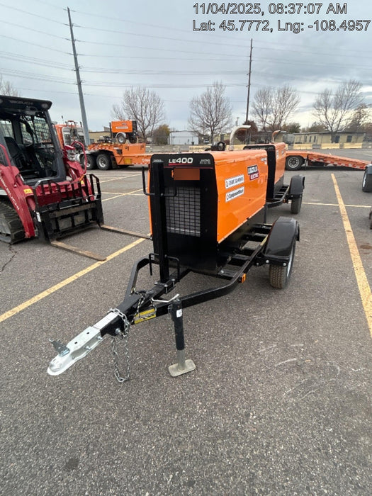 2022 Lincoln Electric LE400 Kubota V1505, Trlr, Cable Rack, Light Kit, ES Decals, T3