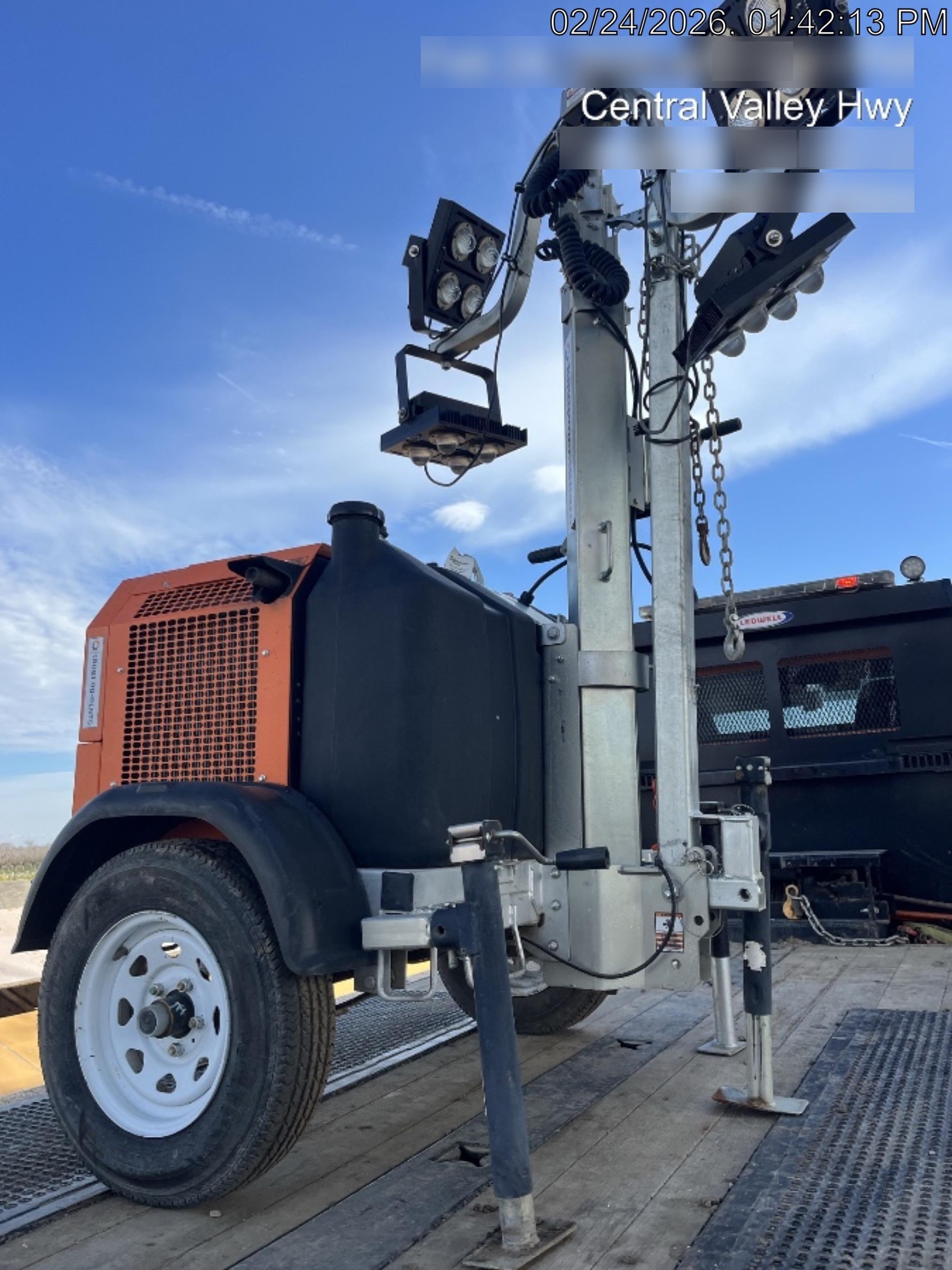 2024 Wanco WLTT-4MM4K Diesel, Deep Sea Controller, Shore Power Plug, Auto Start, (4) 350W LED Floodlights, 4kW Generator, 60 Gal Fuel Tank, 2" Ball, T3